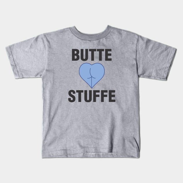 Terry Butte Stuffe Kids T-Shirt by Vault Emporium